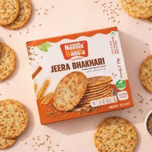 Naasta Baasta Jeera Bhakhari – Crispy Cumin Flavored Ready to Eat Snack (200 Gm)