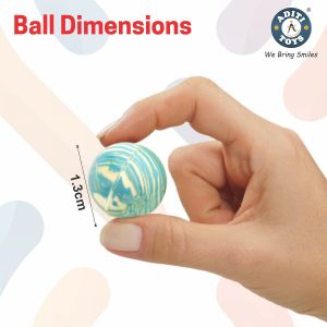 Aditi Crazy Bouncing Ball in Colourful Different Colors,Ball for All Age Children (Pack of 24)