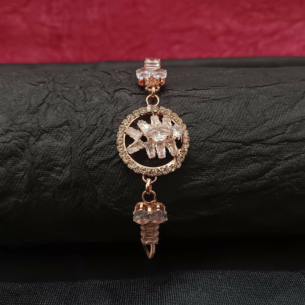 Designer AD Floral Bracelet for party wear