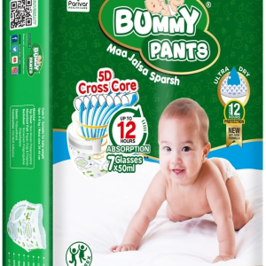 Baby Diaper Pants with 360° Leakproof Protection – Ultra Dry, Fast Absorption, Rash-Free Comfort