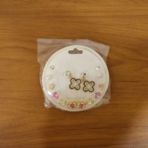 Korean Style Multi Design Earrings Set for Women | Pearl, Butterfly & Crystal Stud Combo | Trendy Fashion Jewelry Collection (Pack Of 7)