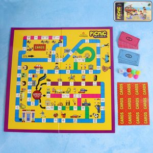 Picnic Board Game Fun Family Travel & Adventure Game for Kids and Adults