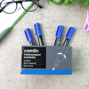 Camlin Permanent Marker Set – Pack of 10