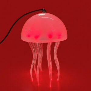 3D Jellyfish LED Night Lamp for Kids & Adults | Color-Changing Mood Light for Bedroom, Living Room & Home Decor | Soft Ambient Glow with Flexible Tentacle Design | USB Powered Creative Jellyfish Shape Table Lamp for Gifting & Decoration