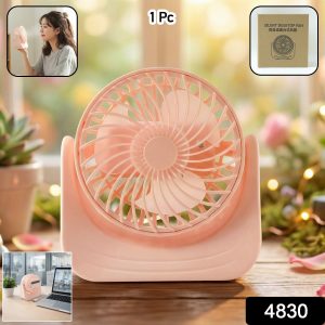 Plug and Play Silent Desktop Mini Fan with Adjustable Tilt Head (1 Pc)