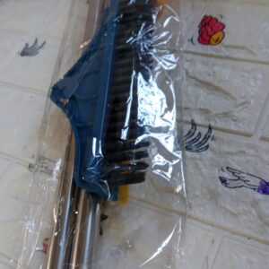 2 in 1 Cleaning Brush & Wiper , Long Handle Floor Brush