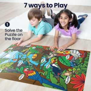 BIRD MYSTERY PUZZLE - AGE 3+ (38 PUZZLE PIECES) MDF PUZZLE SERIES