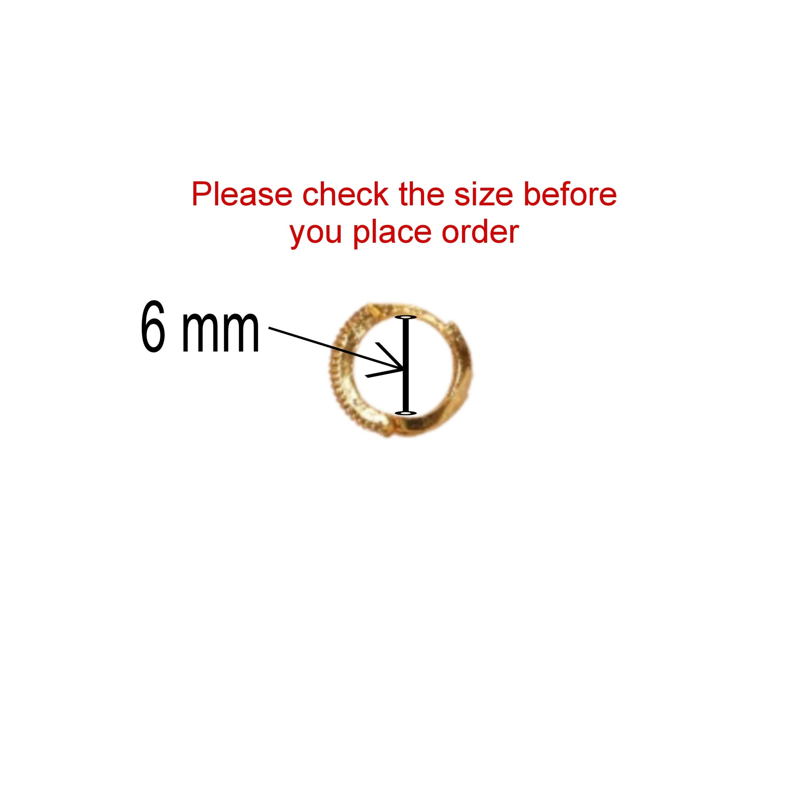 Gold Plated AD Huggie Teardrop Dangle for women and girls - Image 3