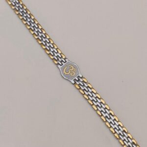 Dual-Color Bracelet Style Om