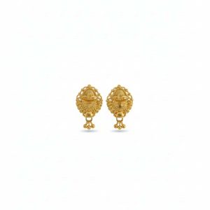 3 Drops Golden Earrings for Women & Girls – Traditional Fancy Jewellery Gift
