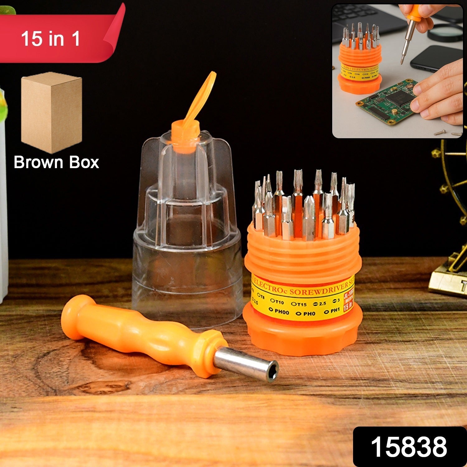 15 in 1 Multipurpose Precision Screwdriver Set