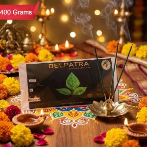 Belpatra Charcoal-Free Incense Sticks Aromatic Agarbatti for Home Temple Pooja Meditation and Prayer Fragrance Dhoop Sticks Pack