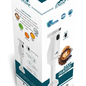 ZADAP 250W Hand Blender 18000RPM Steel Blade