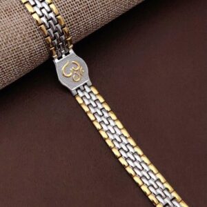 Dual-Color Bracelet Style Om