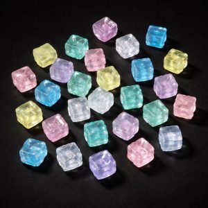 Multicolor Decorative Ice Cube Stones for Vase & Aquarium