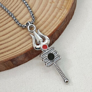 Shiva Trishul Chain Pendant