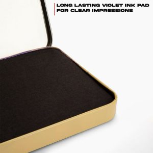 Camlin Stamp Pad – Large Violet Ink, Long Lasting Impressions