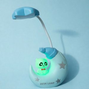 Moon Panda Kids LED Desk Lamp with Adjustable Neck Night Light