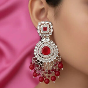 Drop & Danglers Kundan Earrings girls and women
