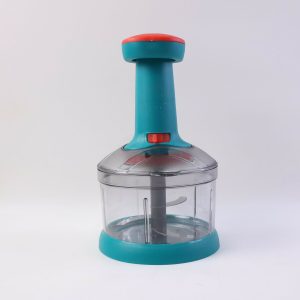 750ml Manual Push Chopper – Hand Press Vegetable Cutter & Food Processor for Onion, Garlic, Nuts & Salad
