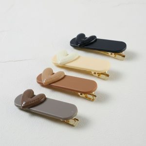 Decorative Hair Clip Set (4 Pc)