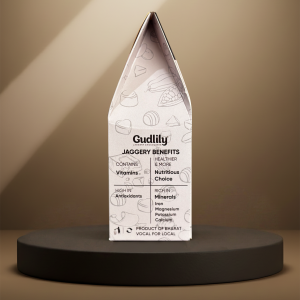 Gudlily Desi Jaggery Cosmic Butterscotch Chocolate – Premium Jaggery Chocolates with Natural Sweetness (100Gm)