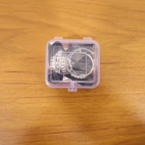 Elegant Sterling Silver Toi et Moi Inspired Beaded Ring Set