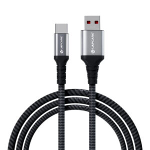 100 W TYPE C BRAIDED 2M CABLE LTC-027 (6 Months Brand Warranty)