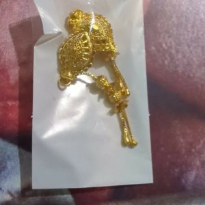 Long Chain Beads Golden Earrings for Women & Girls – Traditional Fancy Jewellery Gift