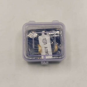 Gold AD Hoop Earrings for women and girls Combo Pack of 2