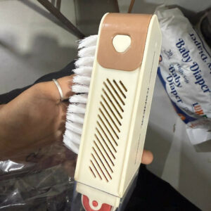 Manual Carpet & Sofa Cleaning Brush with Built-In Soap Dispenser