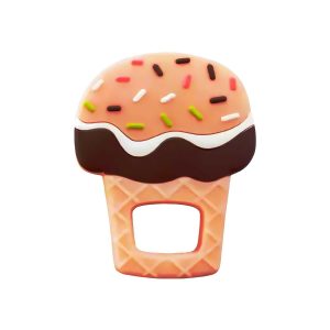 Ice Cream Shaped Silicone Baby Teether