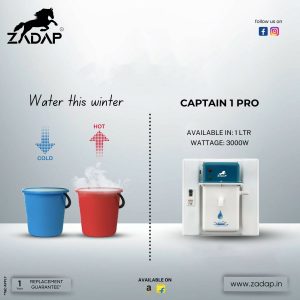 ZADAP Portable 3kW Instant Water Heater