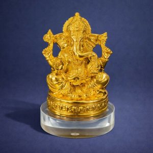 Lord Ganesha Idol Decorative Ganpati Statue for Home Temple Decor