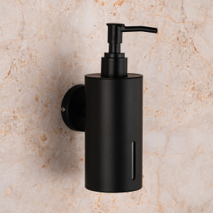 Liquid Soap Dispenser Stainless Steel Black
