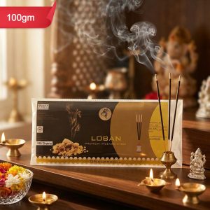 Loban Incense Sticks Pure Loban Resin Aroma for Home & Rituals, Long-Lasting