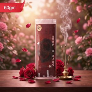 Arabic Rose Incense Sticks - Luxurious Floral Scent for Home & Meditation