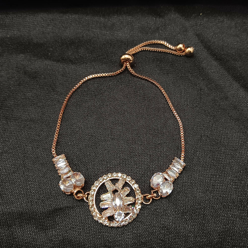 Designer AD Floral Bracelet for party wear