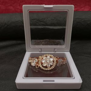 Luxury AD Floral Motif Bracelet for party wear