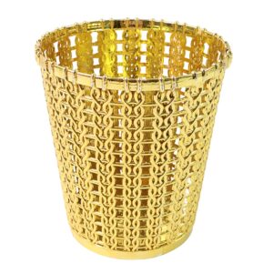 Luxury Golden Decorative Makeup Brush Holder Organizer (1 Pc)