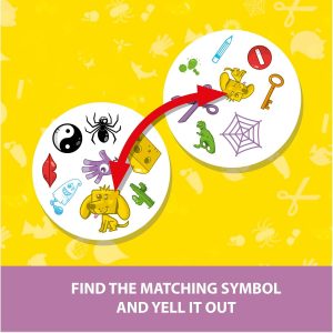 Dobble Spot It! Fun Matching Card Game – Fast-Paced Family Party Game for Kids and Adults