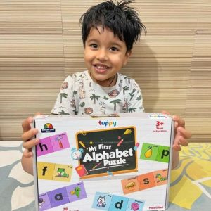 MY FIRST ALPHABET PUZZLE - AGE 3+ (78 CARDBOARD PIECES)