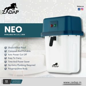 ZADAP Portable 3kW Instant Water Heater