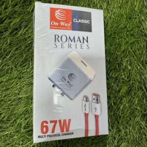67w SUPER FAST ROMAN SERIES MICRO CHARGER ONWAY