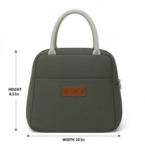 Premium Insulated Multicolor Tiffin Bag (Mix Colour/ 1Pc)