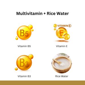 Multivitamin & Rice Water Daily Shine Shampoo for Hair Care (200 ml)