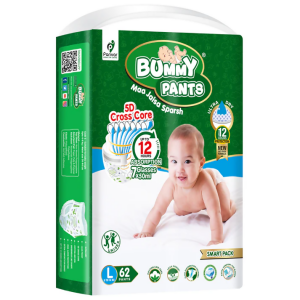 Baby Diaper Pants with 360° Leakproof Protection – Ultra Dry, Fast Absorption, Rash-Free Comfort