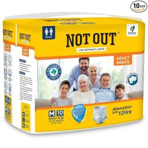 ADULT DIAPER PULL UP PANTS WITH ANTI-BACTERIAL PROPERTIES - LEAKPROOF, 10 HOURS PROTECTION
