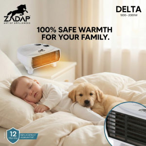 Zadap 2000W Room Heater Tip Over Safety