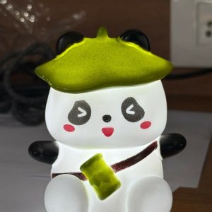 Cute Panda LED Night Lamp for Kids Room Bedroom Desk Decor